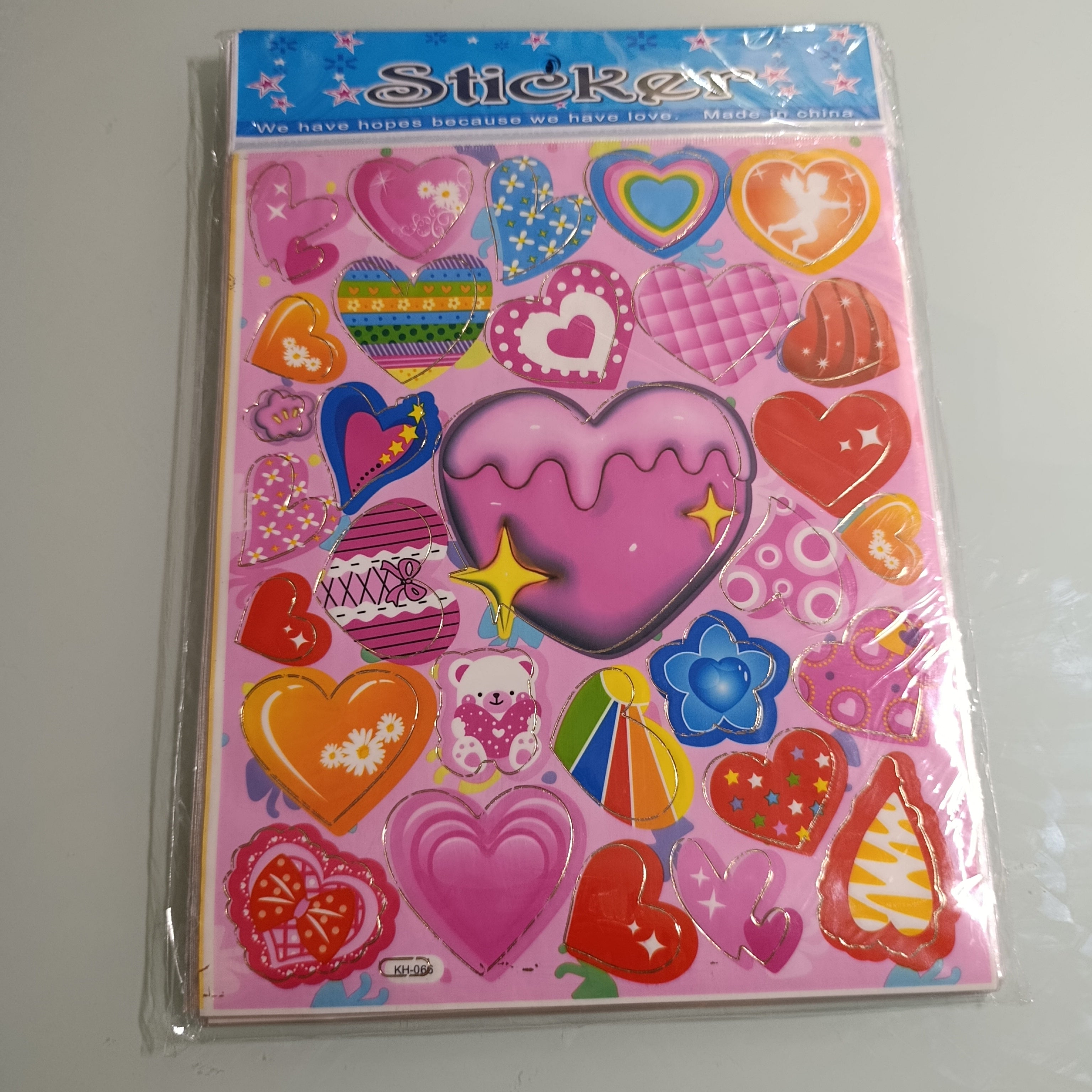 CALCOMANIA STICKER 24.5X20 CM POR MAYOREO