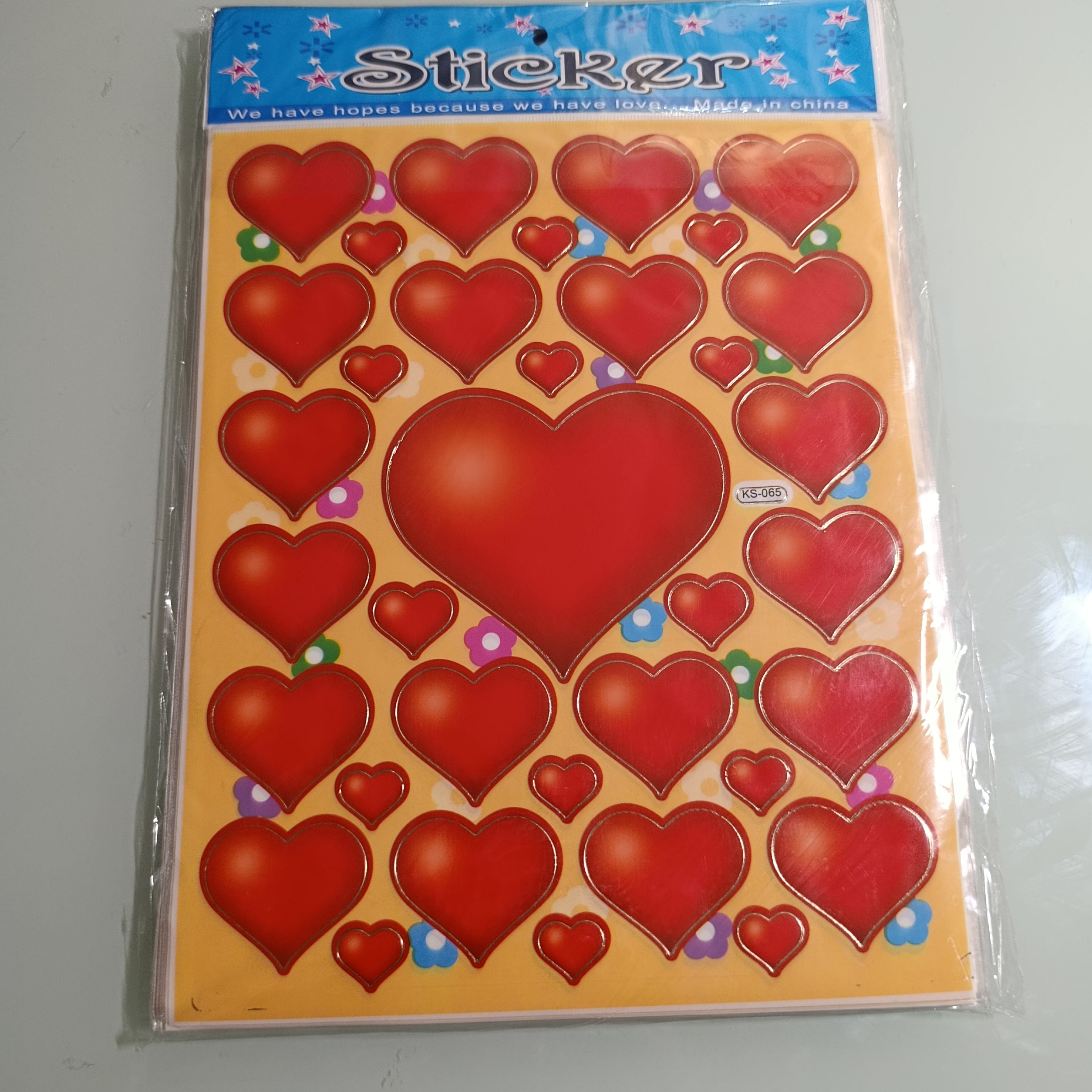 CALCOMANIA STICKER 24.5X20 CM POR MAYOREO