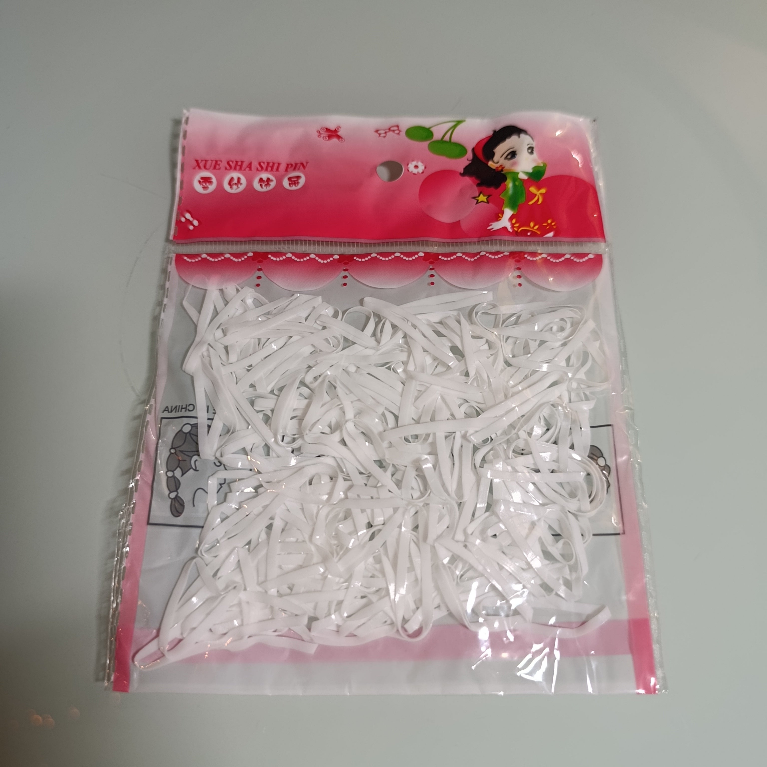 LIGAS PARA CABELLO DE LATEX EN BOLSITA POR MAYOREO