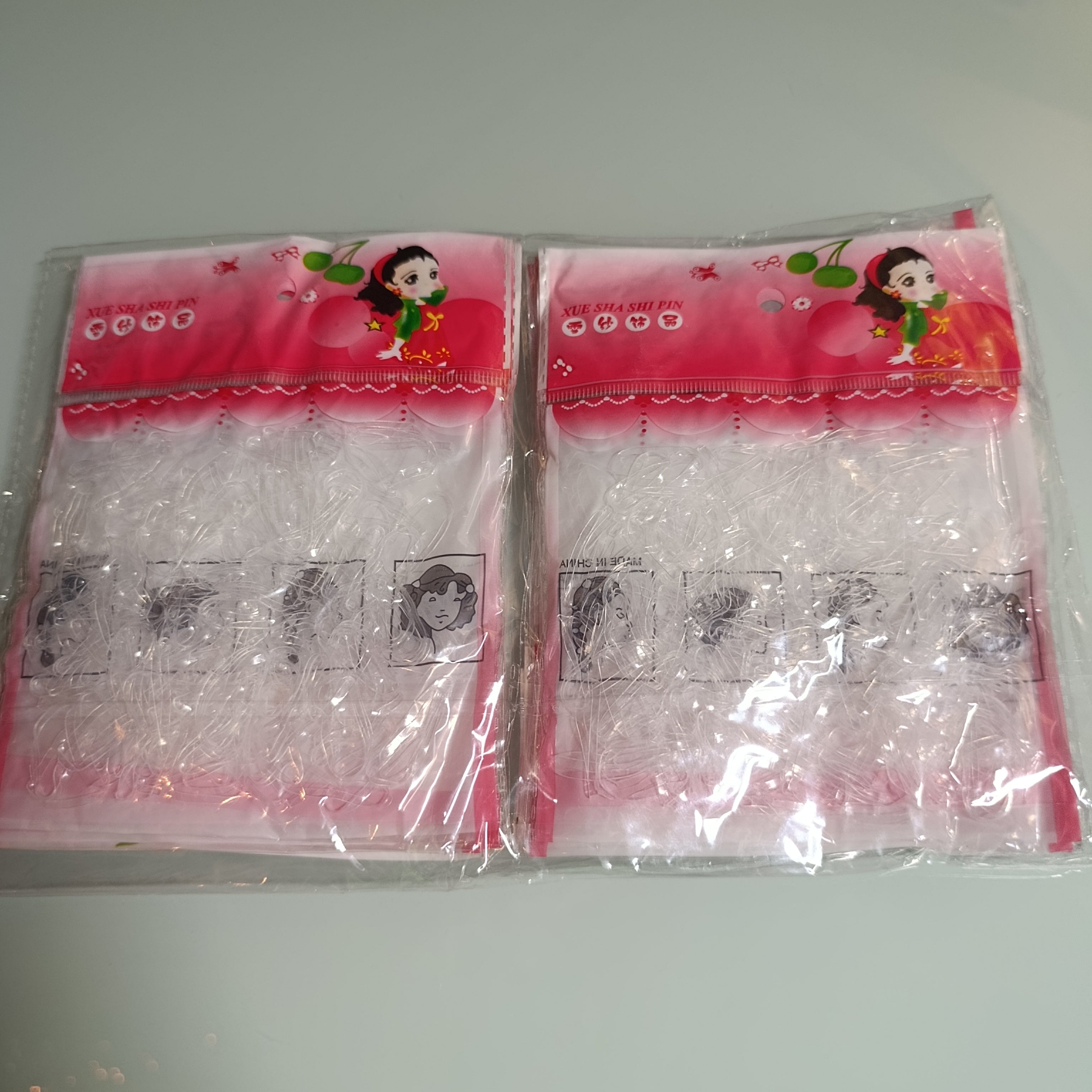 LIGAS PARA CABELLO DE LATEX EN BOLSITA POR MAYOREO