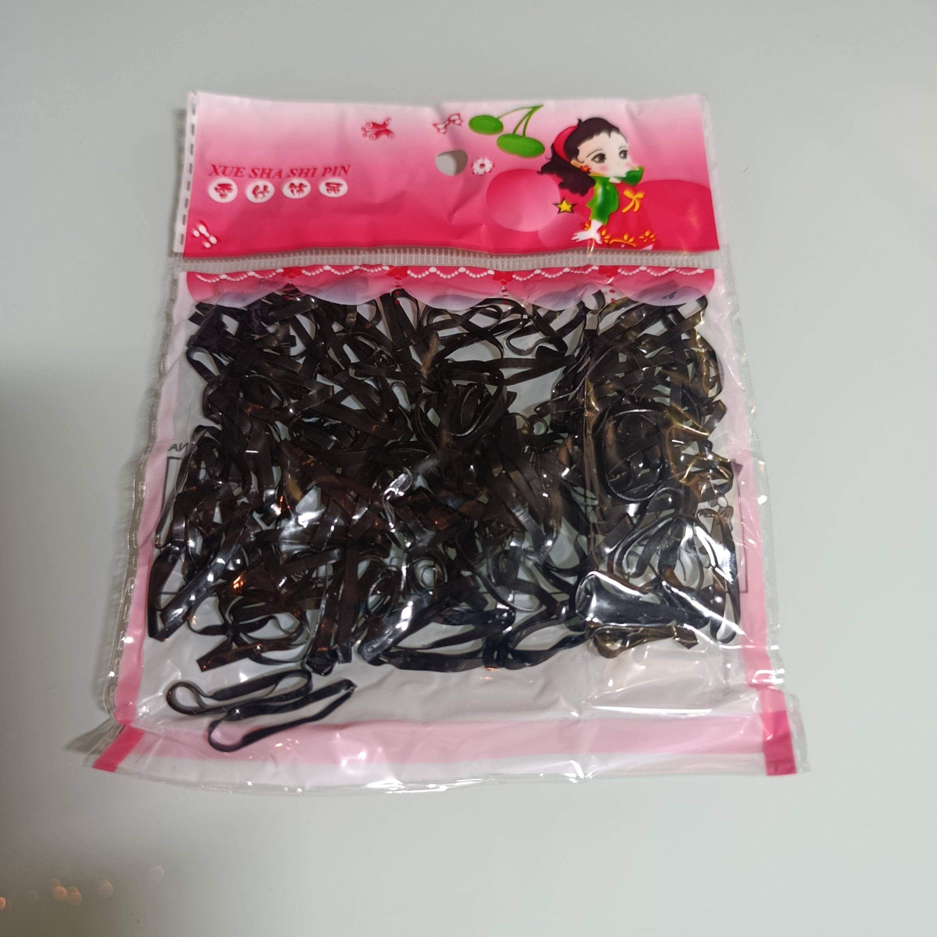 LIGAS PARA CABELLO DE LATEX EN BOLSITA POR MAYOREO