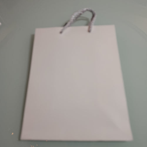 BOLSA DE PAPEL KRAFT PARA REGALO DE 23X18 CM CON CORDON DE LUJO POR MAYOREO