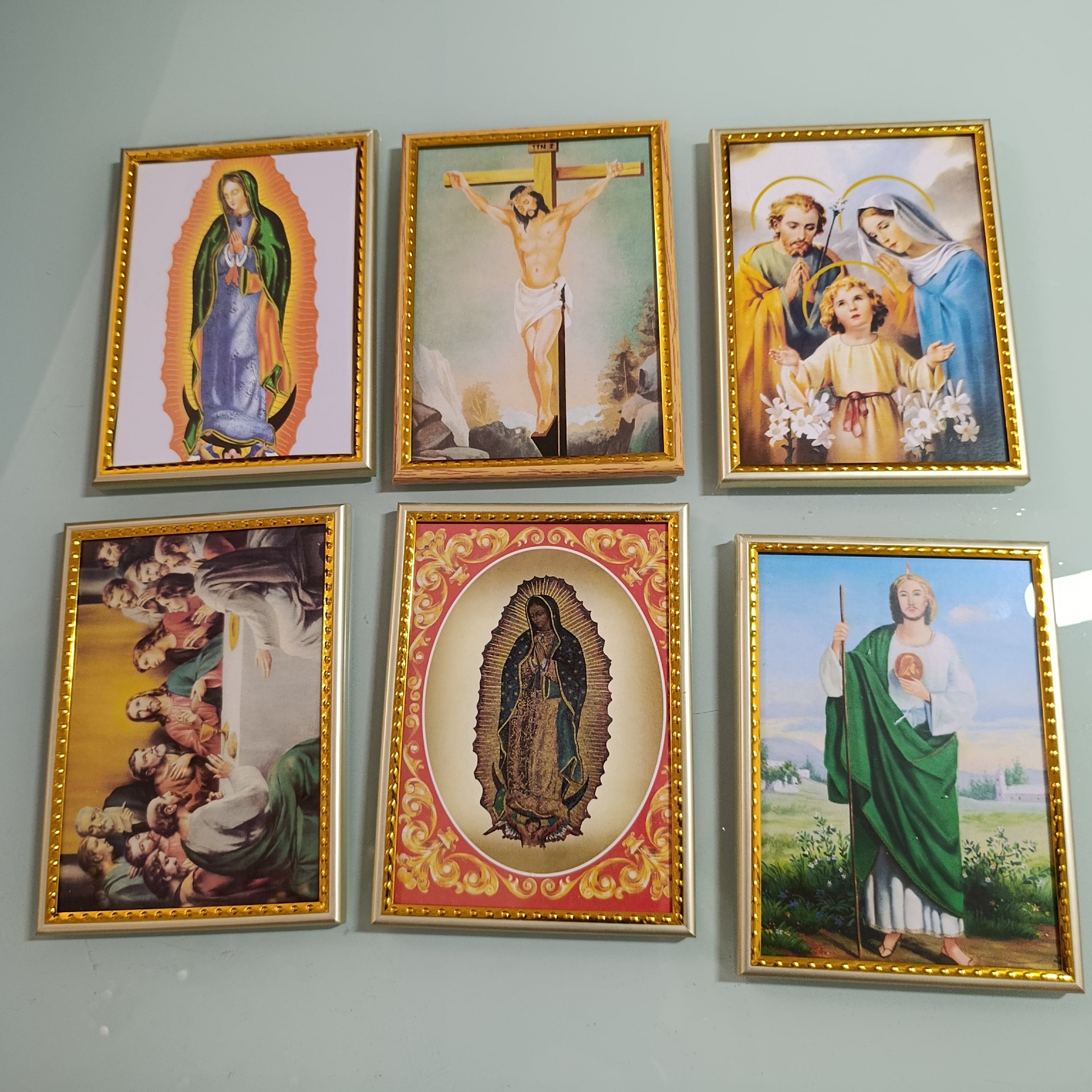 CUADRO RELIGIOSO 15X11 CM SURTIDO EN DIFERENTES IMAGENES RELIGIOSAS POR MAYOREO