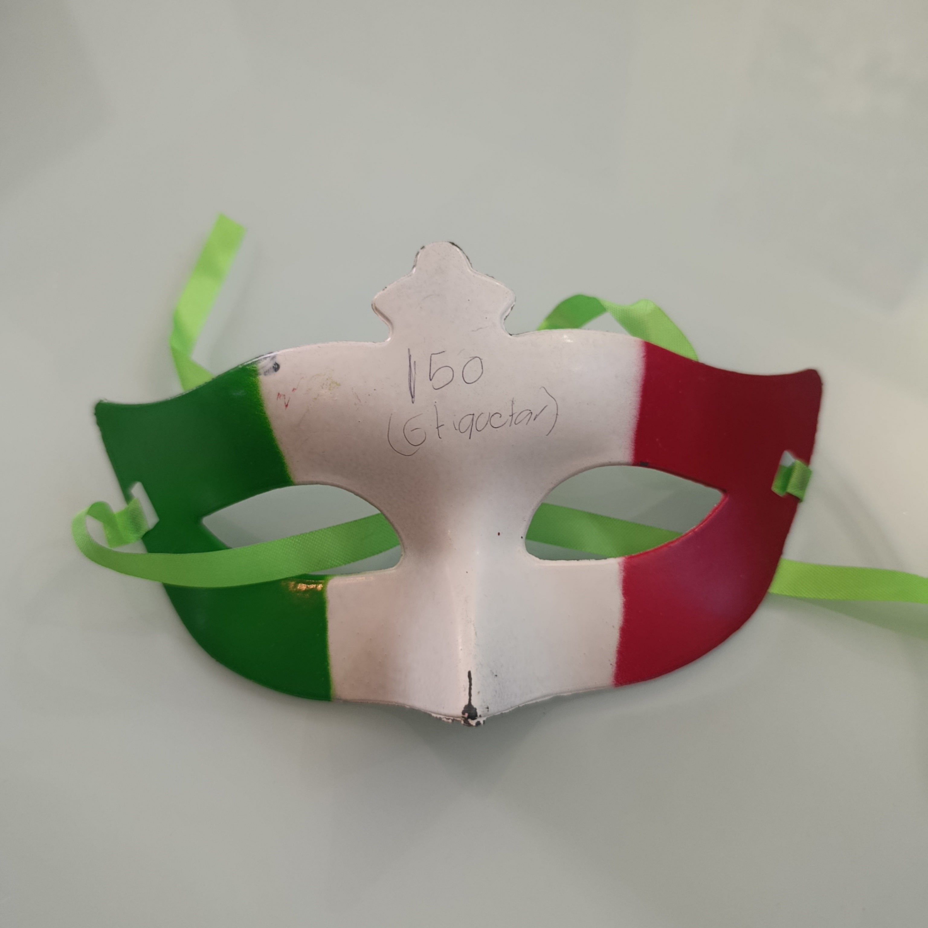 TG0500A-12 PZA ANTIFAZ TRICOLOR POR MAYOREO