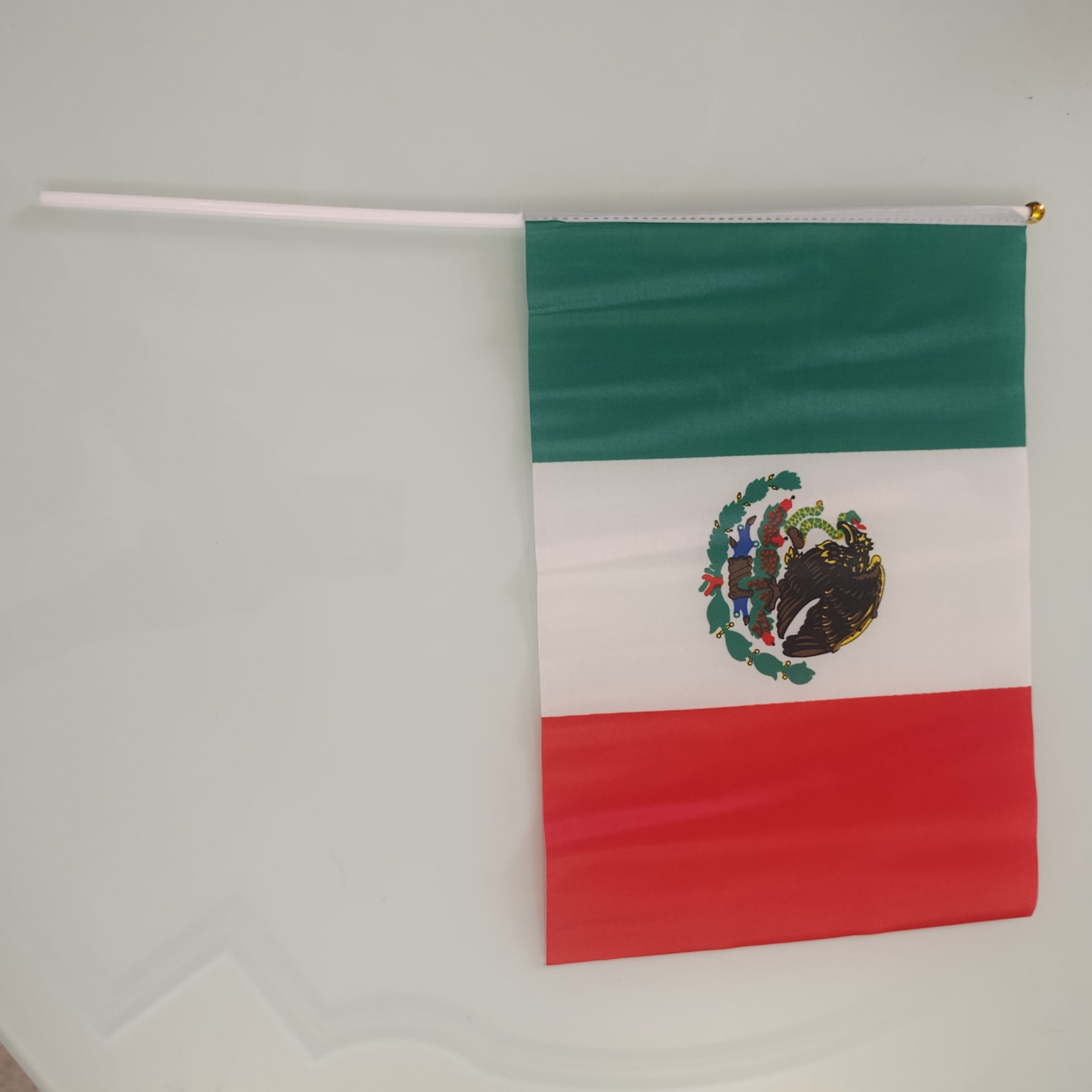 BANDERA TRICOLOR DE TELA 40X30X20 CM POR MAYOREO