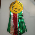 PP3013- 12 PZA ESCUDO GRANDE METALICO MOTIVOS PATRIOS ARTESANAL 63 CM POR MAYOREO PARA DECORACION