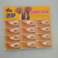 H1449- 12 PZAS PEGAMENTO SUPER GLUE HIGH PERFORMANCE PARA METAL, PLASTICO , PIEL, CERAMICA, MADERA, EN EXHIBIDOR POR MAYOREO