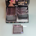 PESTAÑAS INDIVIDUALES AMJY SURTIDAS EN TAMAÑOS DE PESTAÑA POR MAYOREO CON 12 PAQUETES