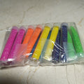 SALDO 12 PZA TUBITO BRILLANTINA SURTIDO COLORES 8 CM