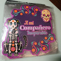 DOCENA DE CARTON DECORATIVO MOTIVO DIA DE MUERTOS DIFERENTES MEDIDAS DE APROXIMADAMENTE 35 CM DE ALTO- EN DISEÑOS DIFERENTES POR DOCENA POR MAYOREO