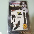 DOCENA DE TATOO TEMPORAL MISMO MODELO 26X15 CM MOTIVOS HALLOWEEN POR MAYOREO
