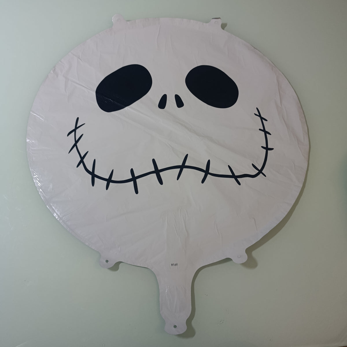 Globos metálicos Halloween, 45 cm de diámetro, mismo diseño | Paquete de 50 por mayoreo